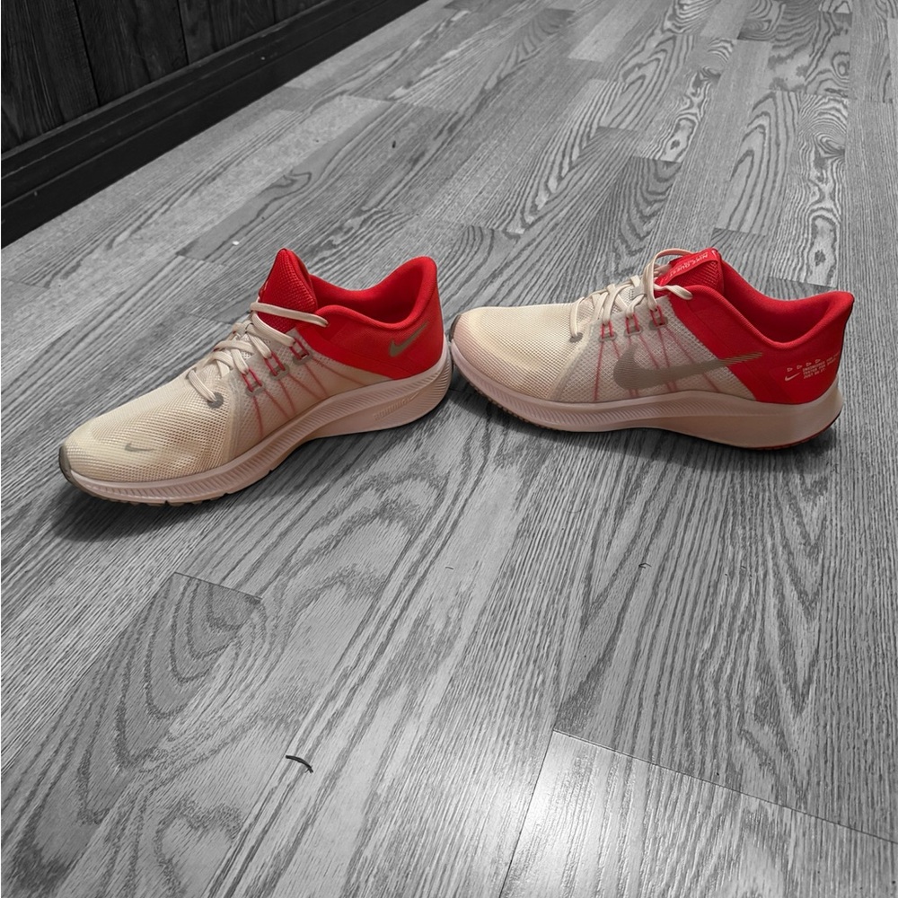 Nike Men's Athletic Shoes in Red and White